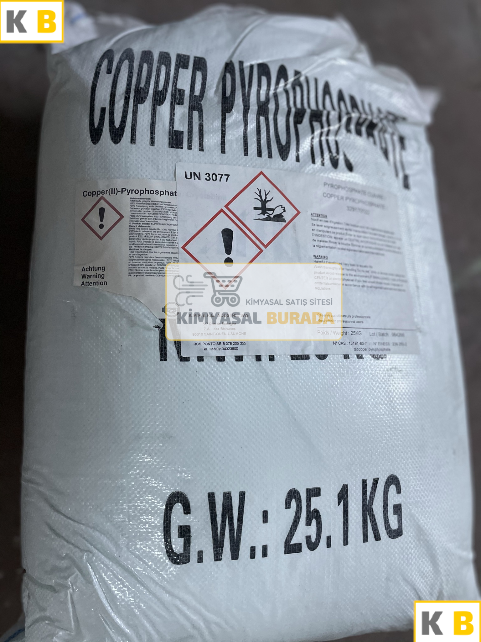 Copper Profosphate